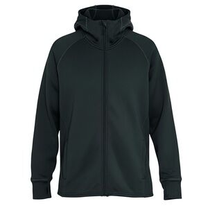 Everest 1987 Dark Forest Green Performance Fleece Full Zip Hoodie Unisex Size XL